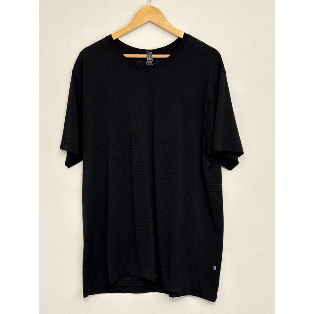 Lululemon Metal Vent Tech Shirt Mesh Activewear Athleisure Casual Womens XXL